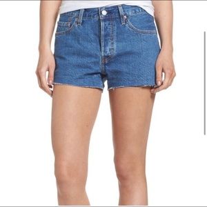 Levi’s 501 Cutoff Denim Shorts NEW